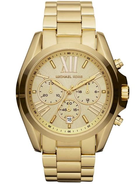 michael kors bradshaw watch gold|Michael Kors bradshaw chronograph watch.